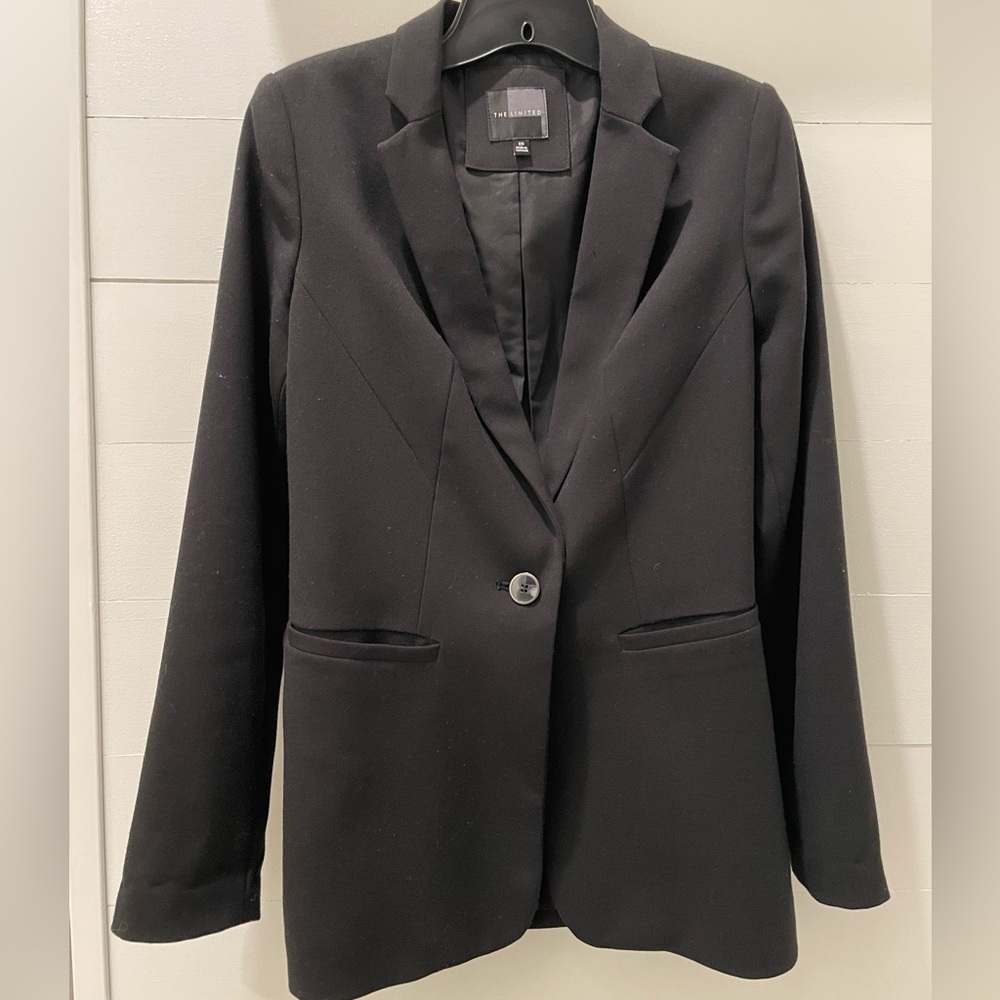 The Limited Brand Classic One Button Jacket
